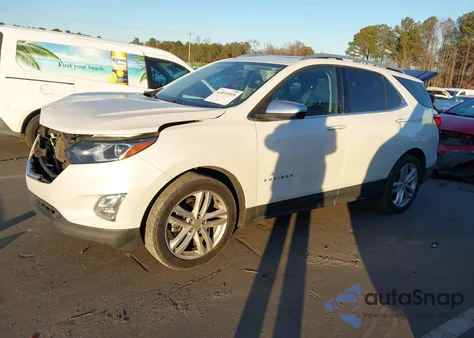 2019 Chevrolet Equinox Premier z USA, uszkodzony, nr VIN 2GNAXPEX8K6222219